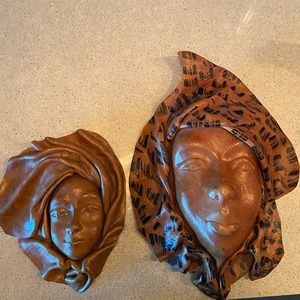 Leather Face Mask Molded Sculptures